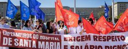 Enfermeiros Mantêm Greve Nacional em Portugal
